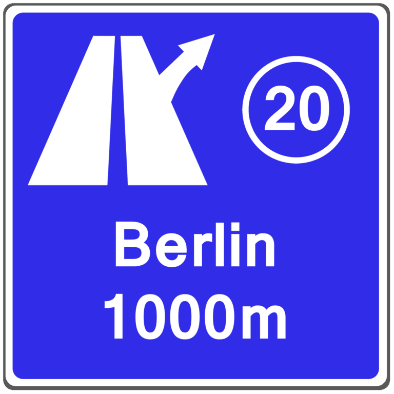 Autobahnschilder Bedeutung der Schilder auf der Autobahn Autobahnschilder Bedeutung der Schilder auf der Autobahn