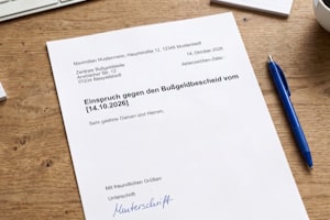 Hohes Bußgeld: Wurden Sie geblitzt weil Sie außerorts zu schnell waren, kann ein Einspruch möglich ein.