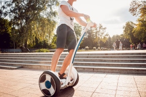 Elektrokleinstfahrzeuge: Auch Segways zählen dazu.