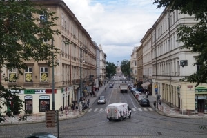 Für die Fahrradprüfung üben die Kinder auch im öffentlichen Straßenverkehr.