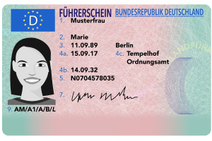 Das Führerscheinfoto dient der Identifizierung des Fahrerlaubnisinhabers.