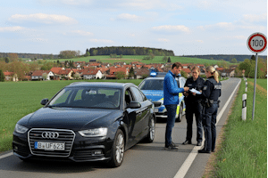 Werden Sie geblitzt und sind ohne Führerschein mit einem anderen Auto unterwegs, macht dies keinen Unterschied.