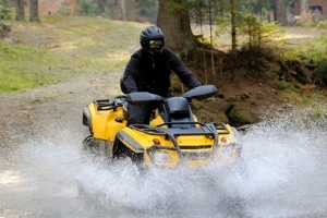 Ist Quad zu fahren gefährlich?