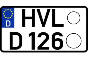 Würdet ihr für eine 125er ein Leichtkraftrad-Kennzeichen verwenden oder ein  Motorrad-Kennzeichen? (Auto und Motorrad, 125ccm)