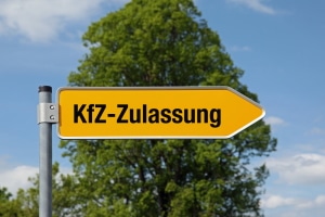 Nummernschild verloren: Für Motorrad und Pkw erhalten Sie bei der Zulassungsstelle Ersatz.