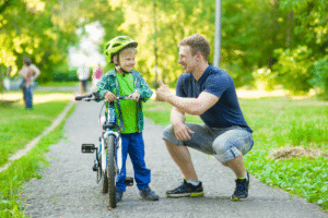 Von April bis Oktober sind die helgoländischen Kinder von Paragraph 50 StVO befreit.