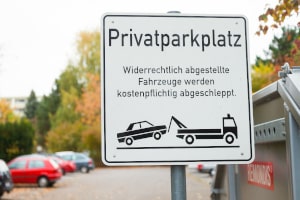 Privatparkplatz: Ist eine Kennzeichnung gesetzlich vorgeschrieben?