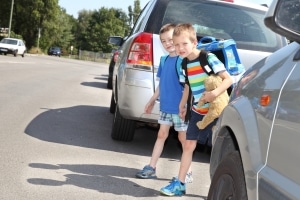 Den Reaktionsweg legen Kfz-Fahrer während dem Reagieren zurück, z. B. wenn Kinder unerwartet die Fahrbahn überqueren.