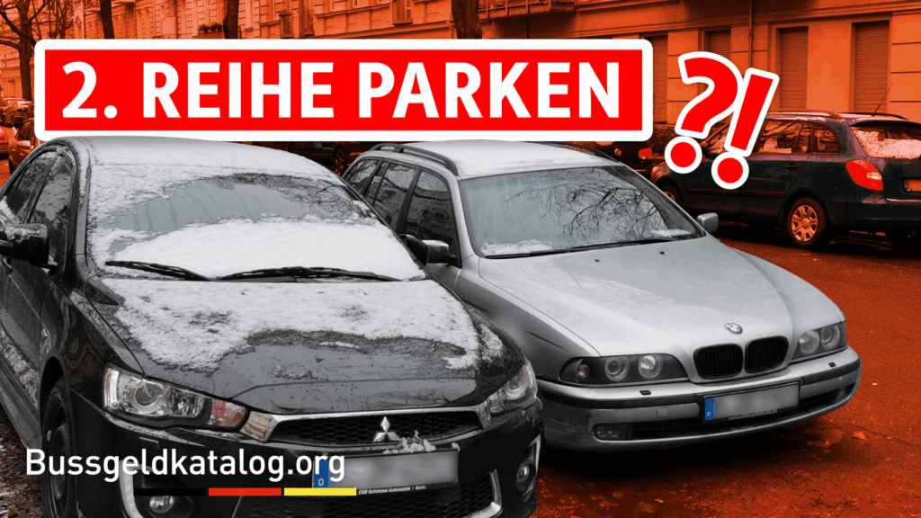 Dürfen Sie in der 2. Reihe parken? Diese Video gibt die Antwort!