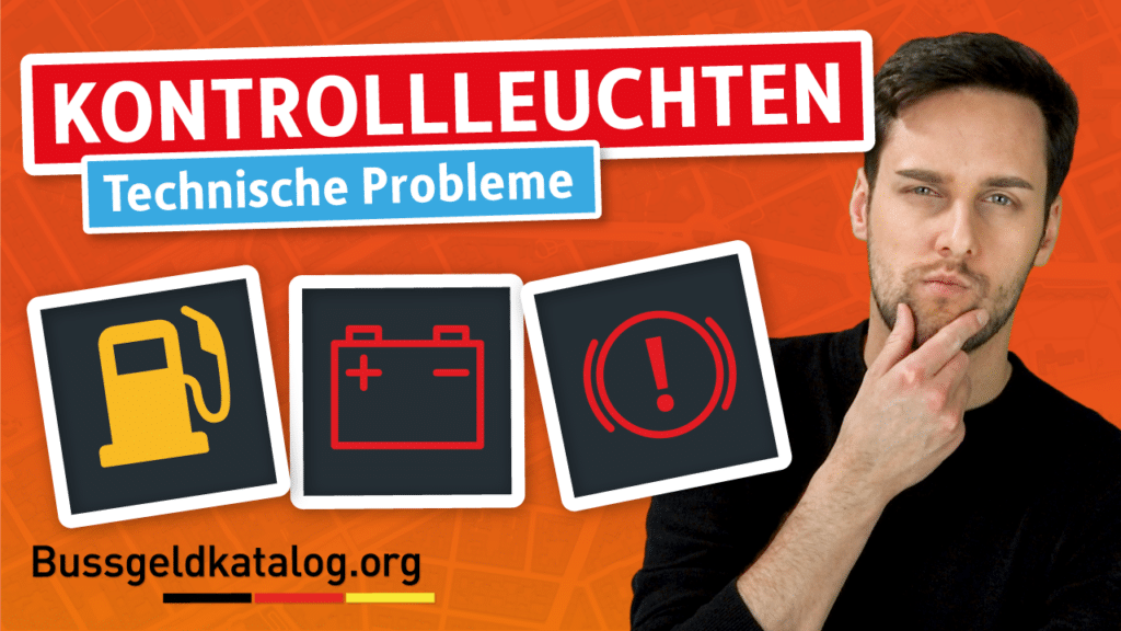 Video: Kontrollleuchten bei technischen Problemen.