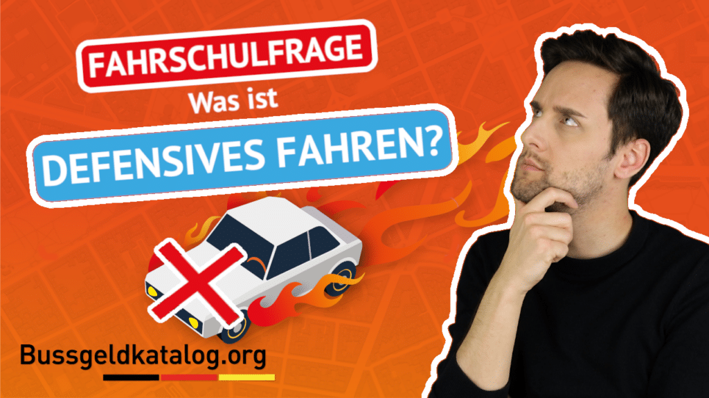 Wir erklären was defensives Fahren bedeutet!