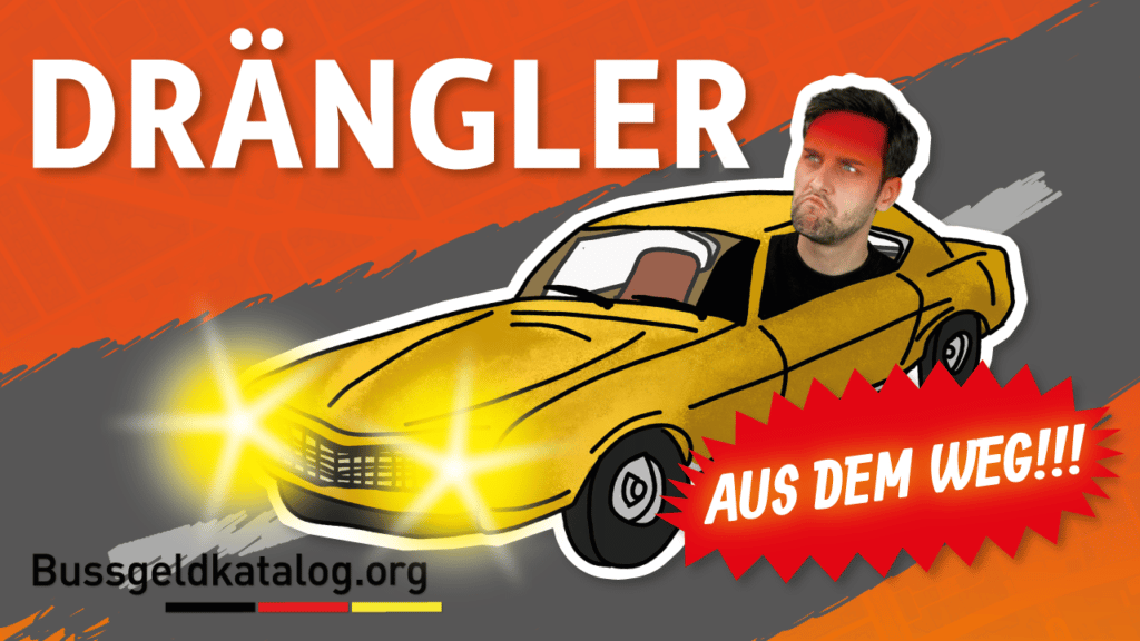 Gilt Drängeln als Nötigung? Im Video wird es erläutert.