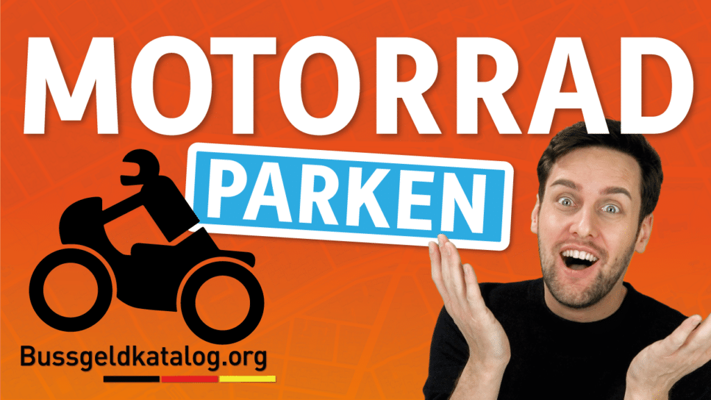 Wie parken Sie ein Motorrad richtig? Mehr dazu erfahren Sie im Video.
