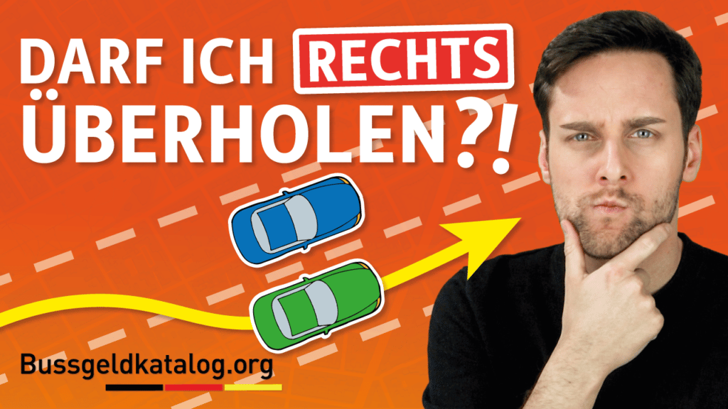 Auf der Autobahn rechts überholen: Wann das erlaubt ist, erfahren Sie in diesem Video.