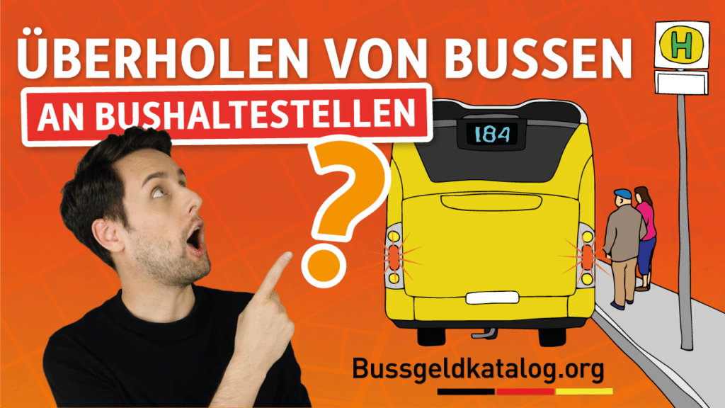 Wann dürfen Sie einen Bus an der Haltestelle überholen? Erfahren Sie es hier im Video.
