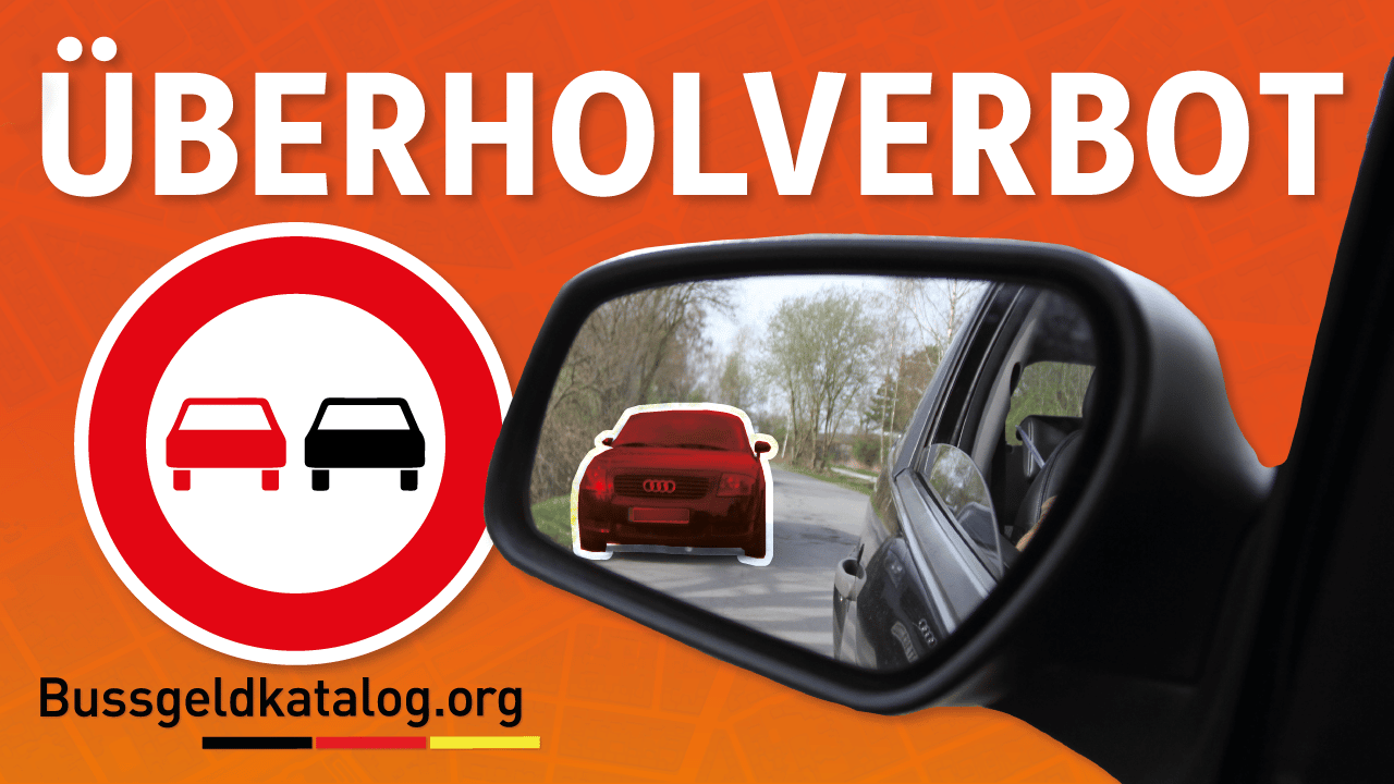 Für Welche Fahrzeuge Gilt Das überholverbot www.bussgeldkatalog.de