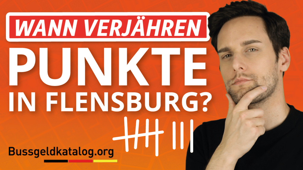 Punkte in Flensburg: Infos zur Verjährung gibt’s im Video.
