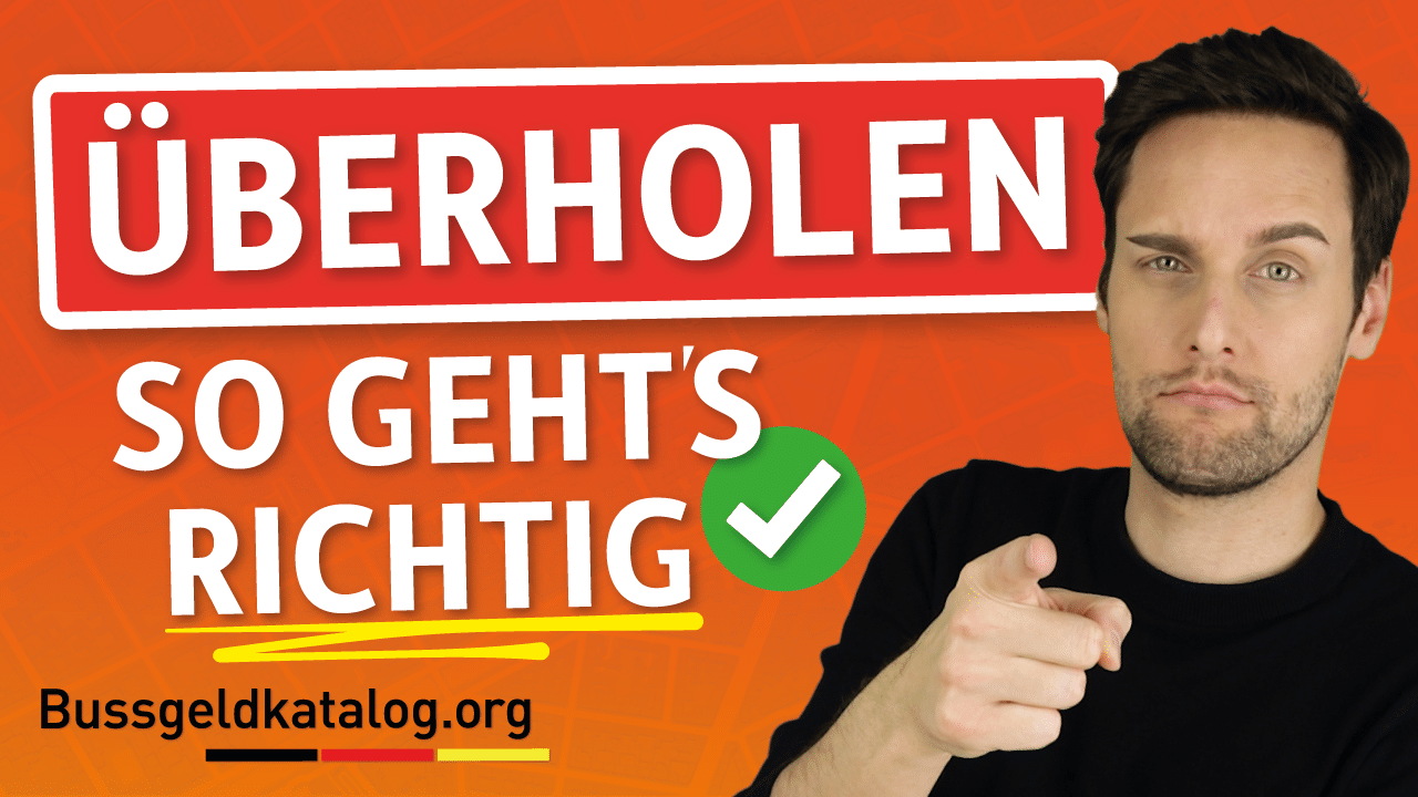 Überholen vor dem Bahnübergang Verkehrsrecht 2025
