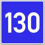 VZ 380: altes Zeichen zur Richtgeschwindigkeit