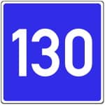 VZ 380: altes Zeichen zur Richtgeschwindigkeit